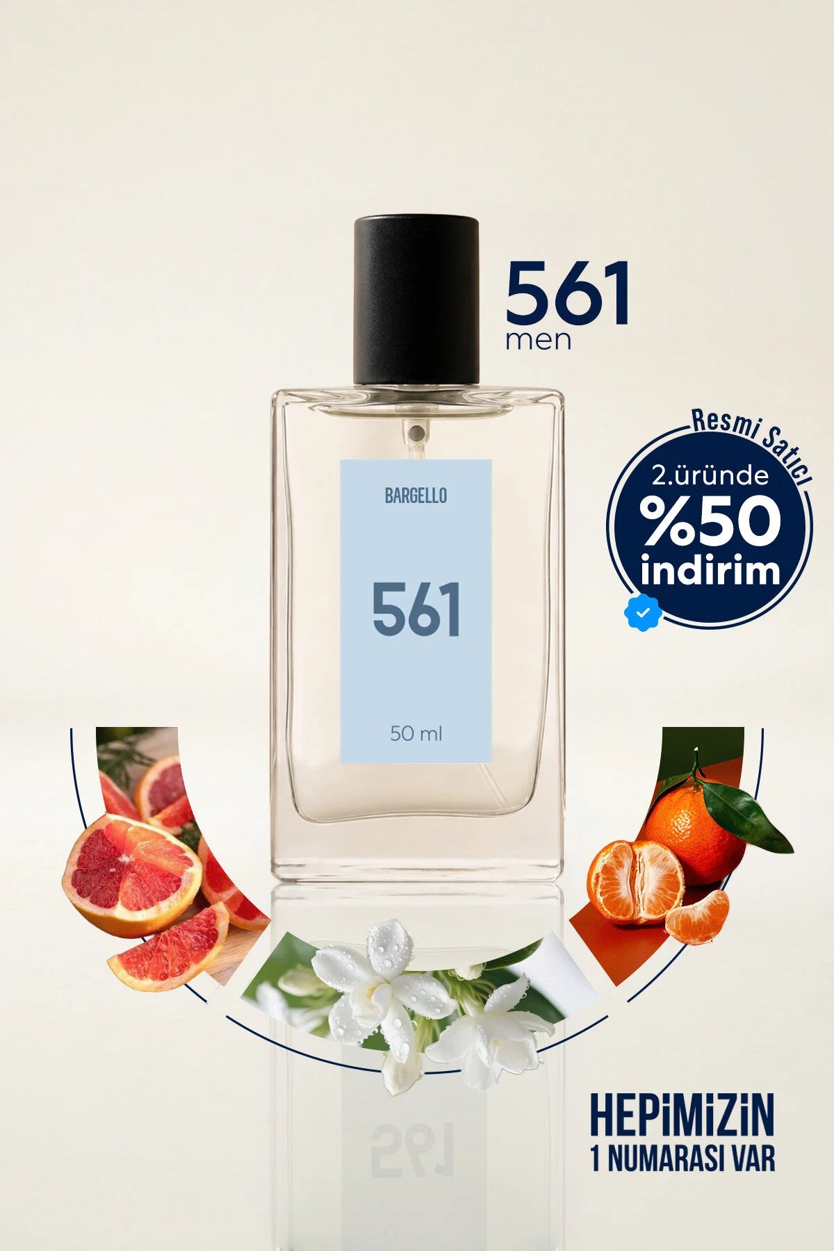 Bargello 561 For Men Eau de Parfum 50 ml – Herenparfum – For Ever Edition