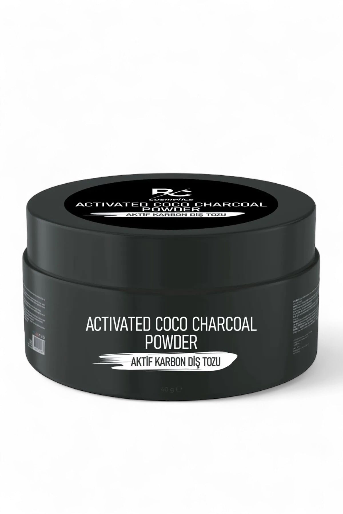 RC Cosmetics Activated Charcoal Whitening Tandpoeder 1 stuks - Tanden bleken - Tooth Powder - 1x40gr - Zwarte bleek poeder