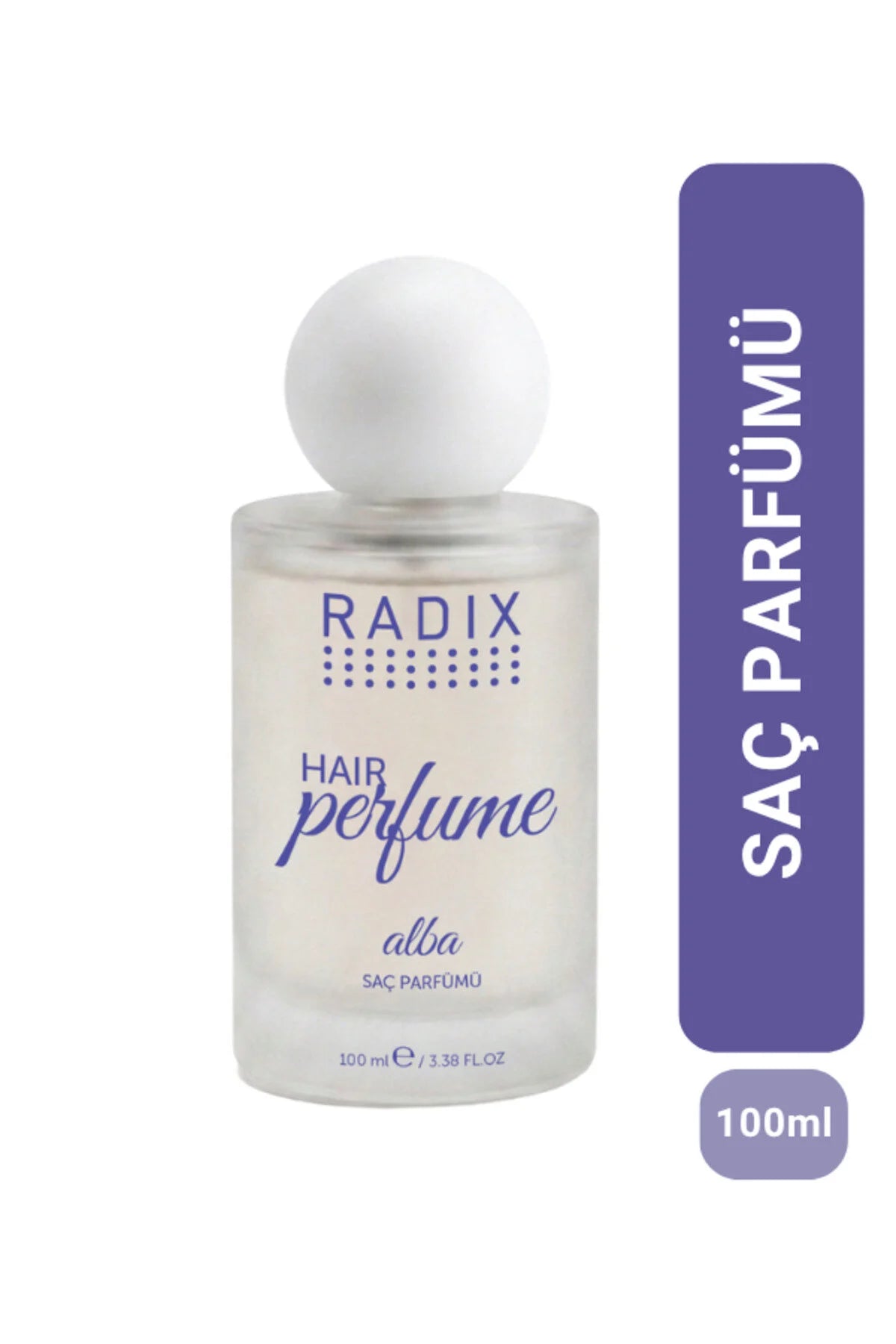 Radix Alba Hair Perfume – Haarparfum voor Dames – Witte Bloemen, Citrus & Oriëntaalse Noten – 100 ml