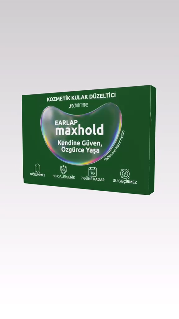 EARLAP Maxhold Beauty Tapes | Transparante Cosmetische Oorcorrectie Strips | 40 Stuks