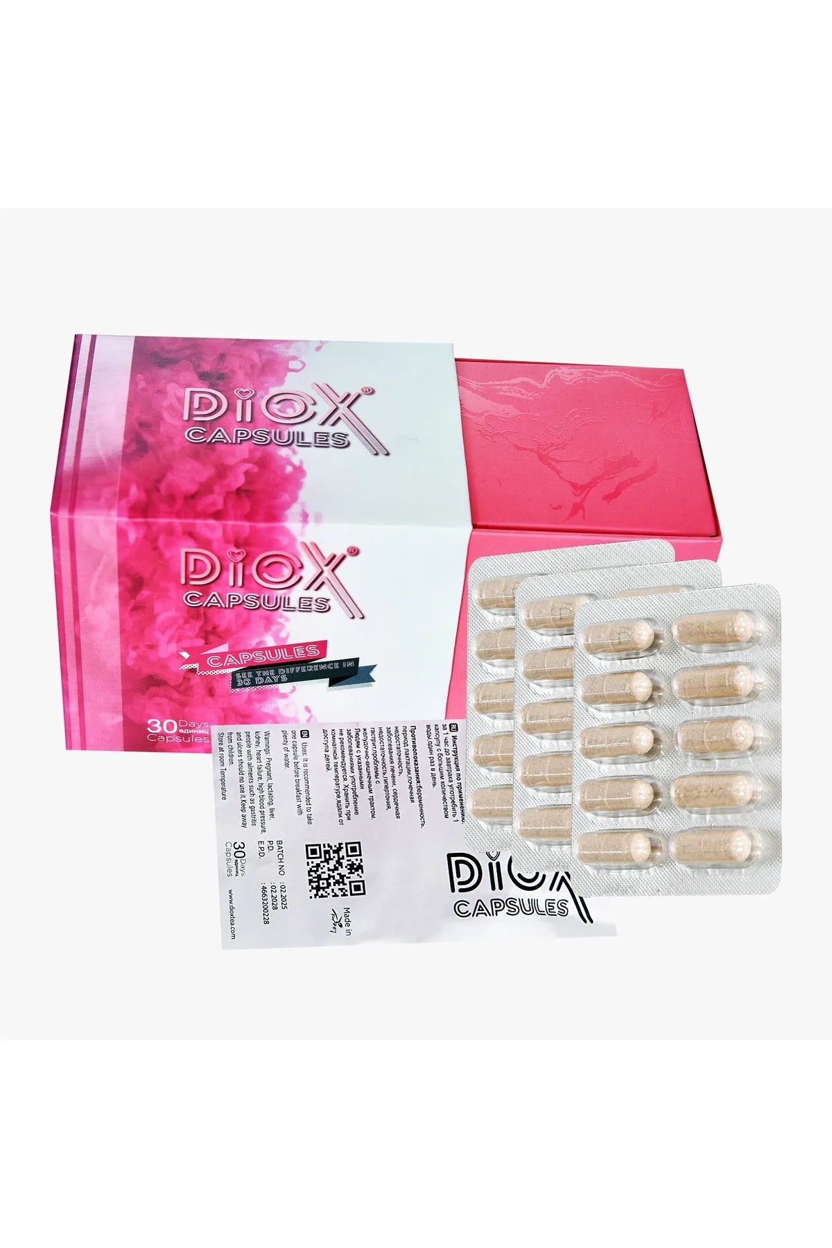 Diox Capsules 30 stuks=30 dagen