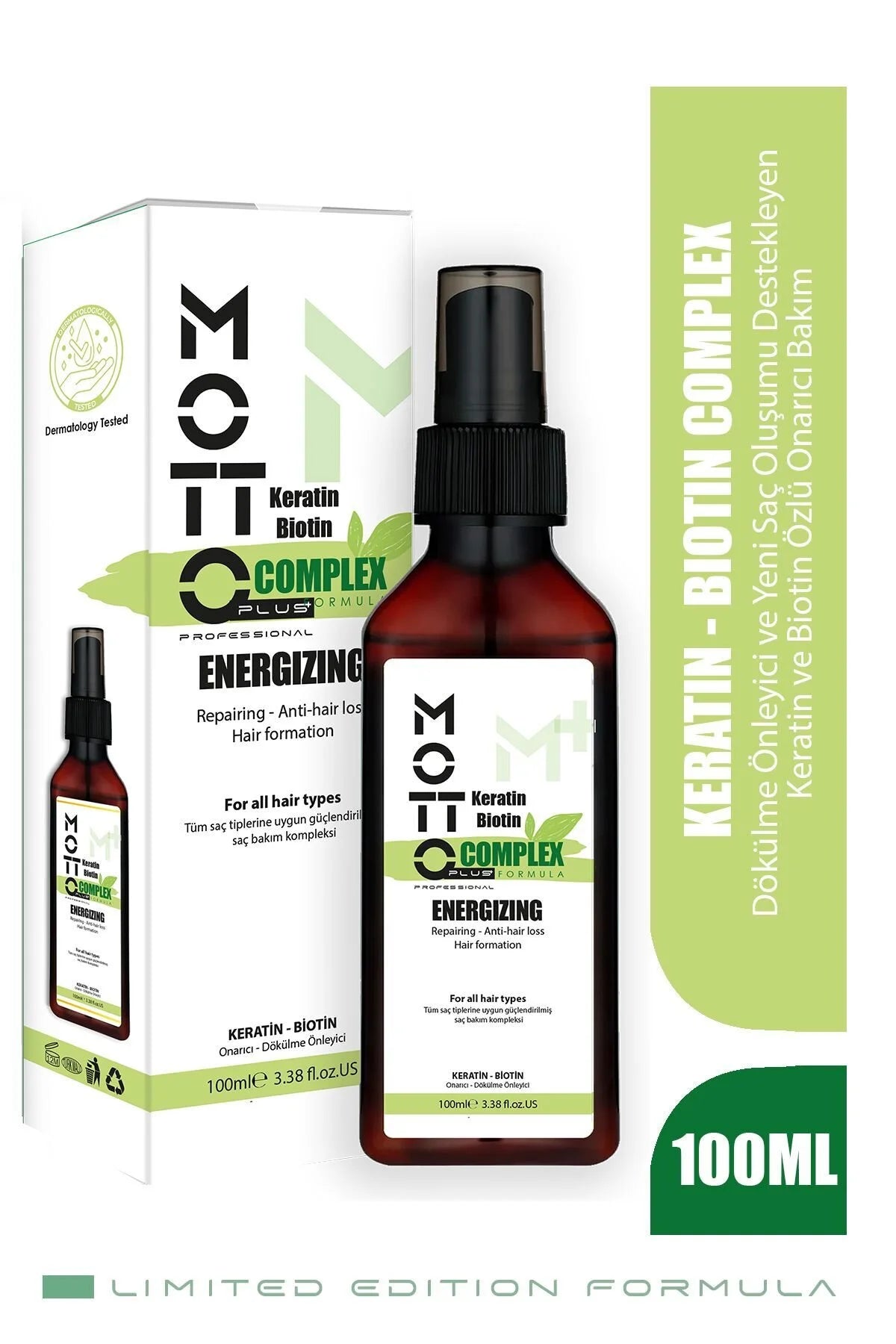 MOTTO PLUS Keratin Biotin Hair Serum – Anti Hair Loss & Repair Treatmen