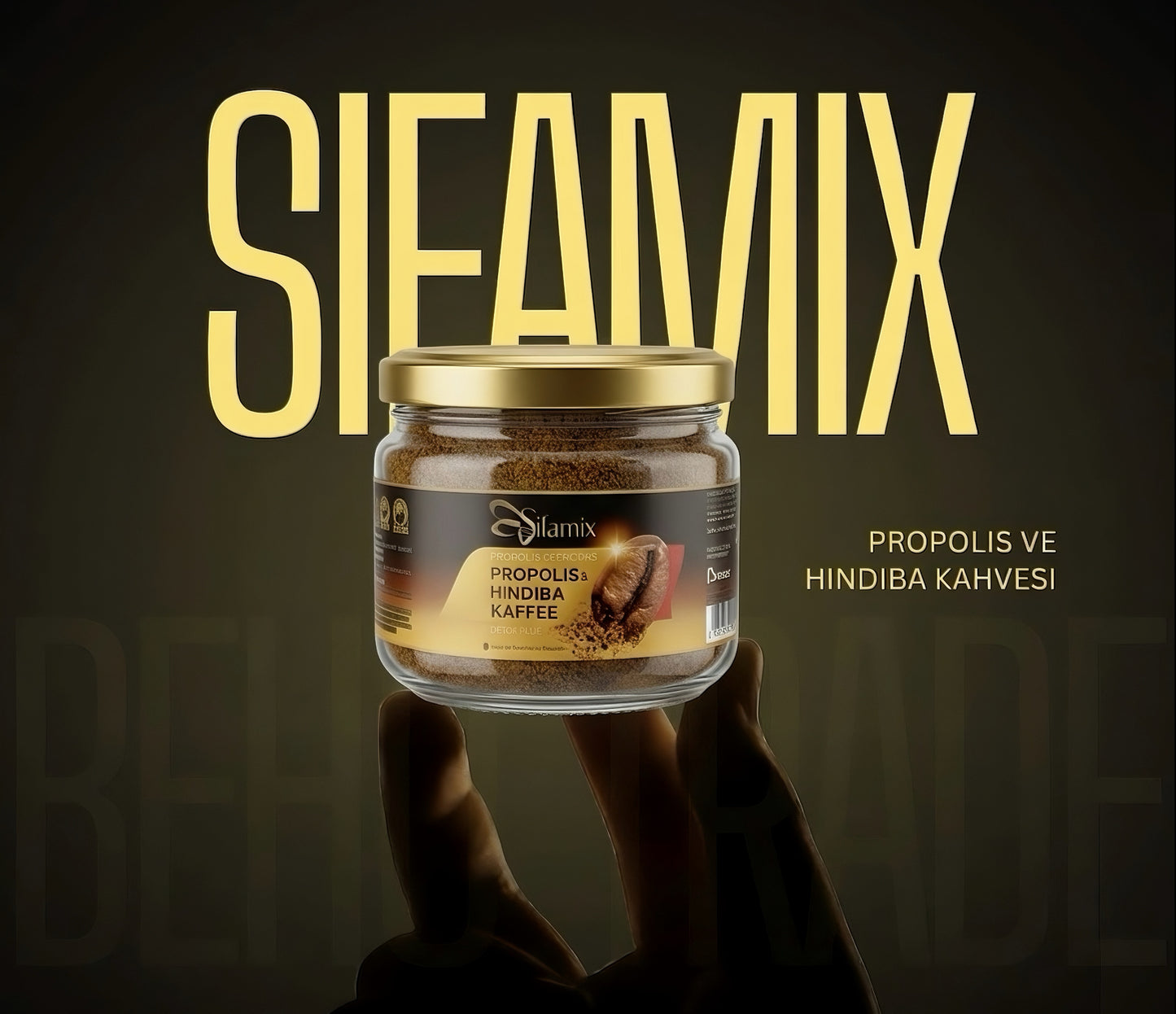 Sifamix Propolis & Hindiba Koffie – Cichoreikoffie met Propolis (100g)