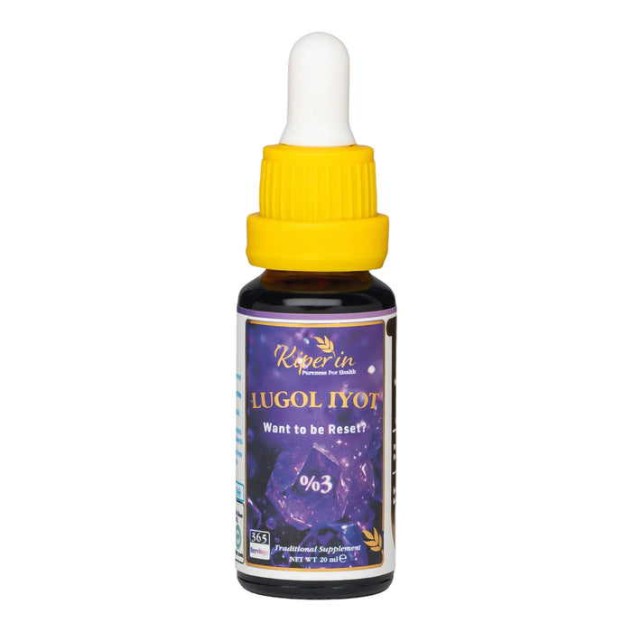 Kiperin Lugol Jodium 3% Druppels - 20 ml