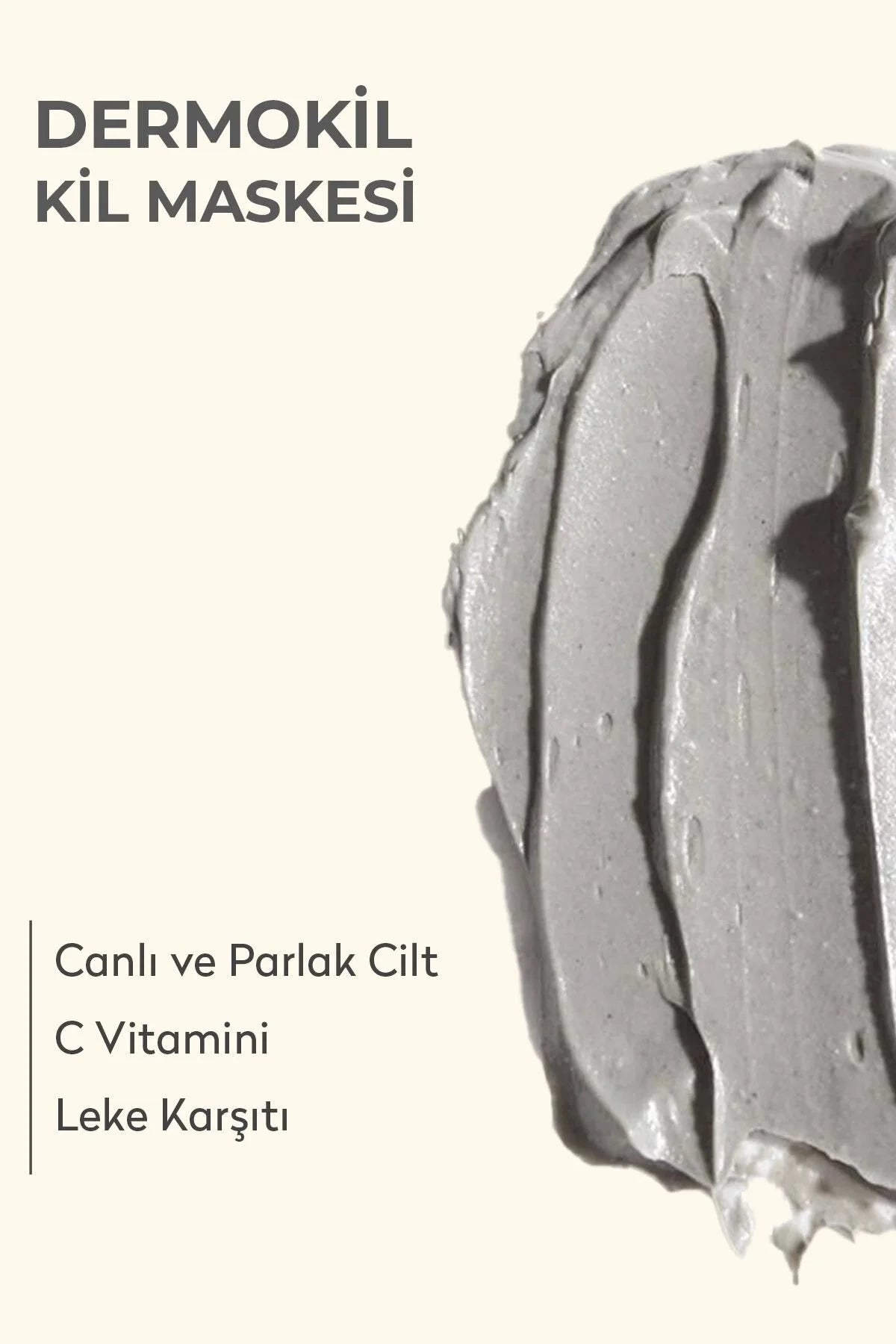 Dermokil Anti-Spot Clay Mask - 2% Alpha Arbutine + Vitamine C - Dermokil Anti-Vlek Kleimasker - Doffe & Oneffen huid verminderen - Helpt zonnevlekken + ouderdomsvlekken en acnelittekens elimineren - Verwijdert Mee-eters - Alle huidtypen - 50 ml