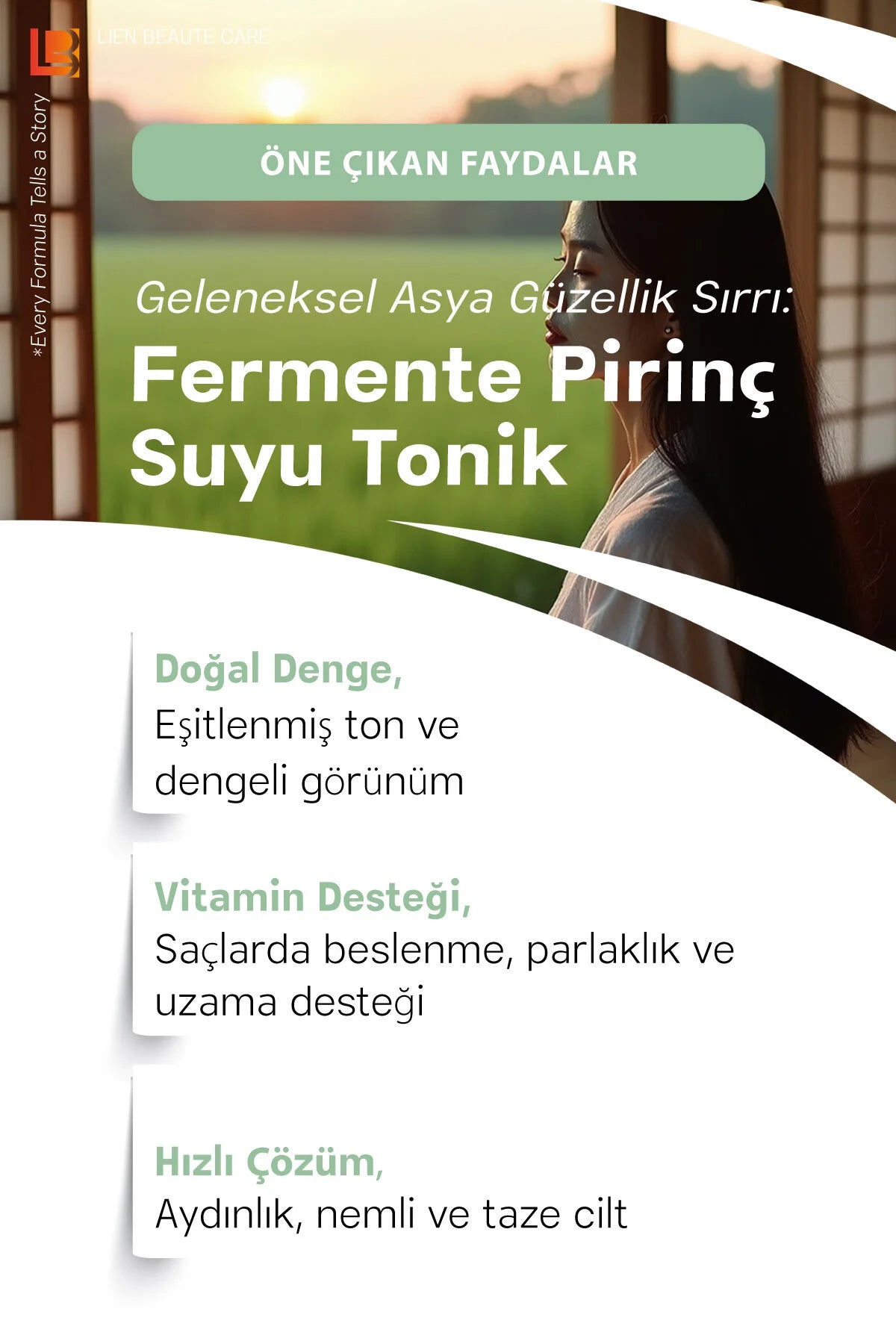 Lien Beaute Lumirice Toner – Daily Care Tonic 200 ml