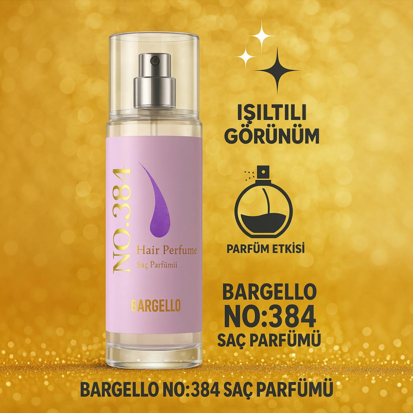 Bargello No. 384 Hair Perfume – Saç Parfümü – 150 ml