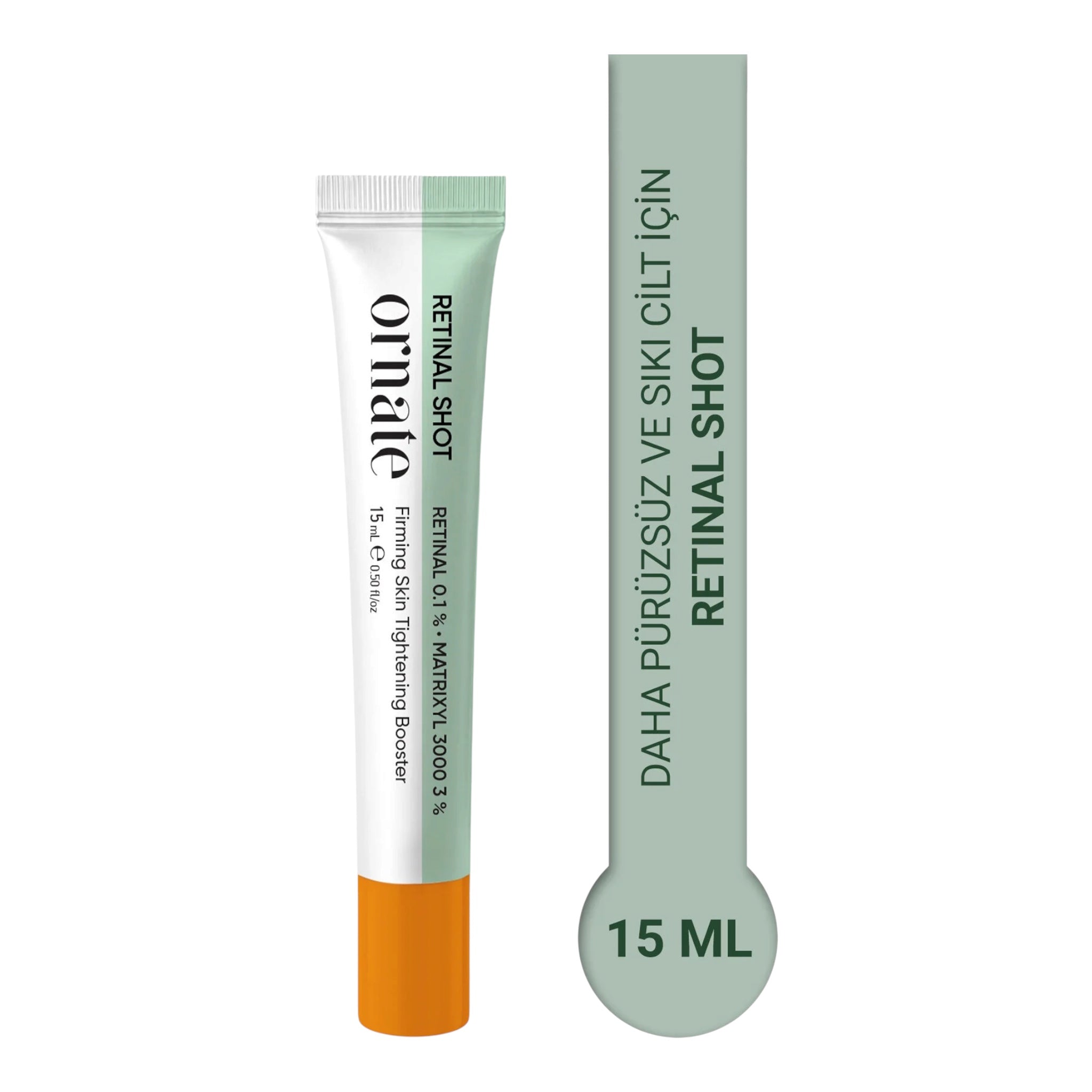 Ornate Retinal Shot 0,1% – Verstevigende Nachtbooster met Matrixyl 3000 3% – 15 ml