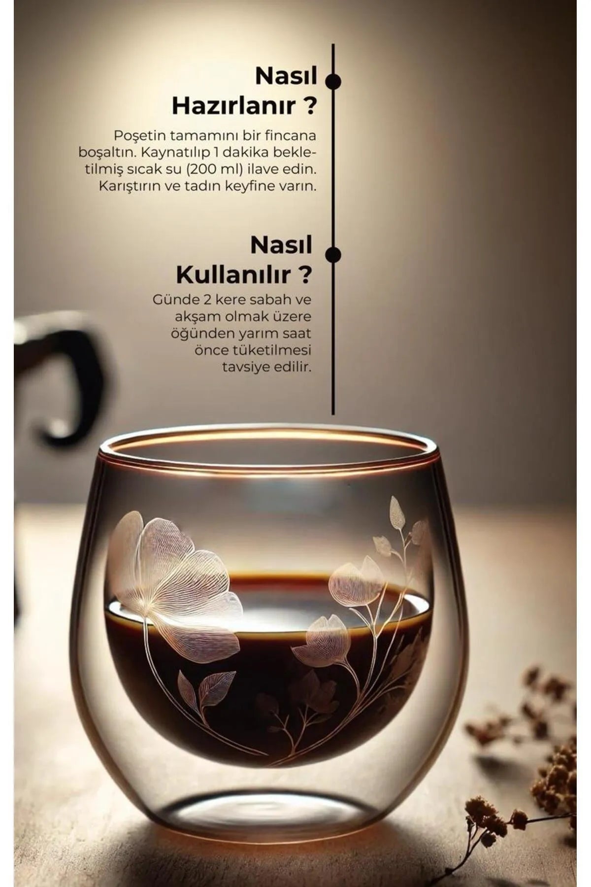 Hana Glow Form Koffie - Detox Dieet met Hinbiba (Cichorei) - Guarana - Bromelaïne en Spirulina - Energieverhoging - Bron van antioxidanten - Versnelling van het metabolisme - Unieke smaak - 3gr x 30 stuks = 90 gr