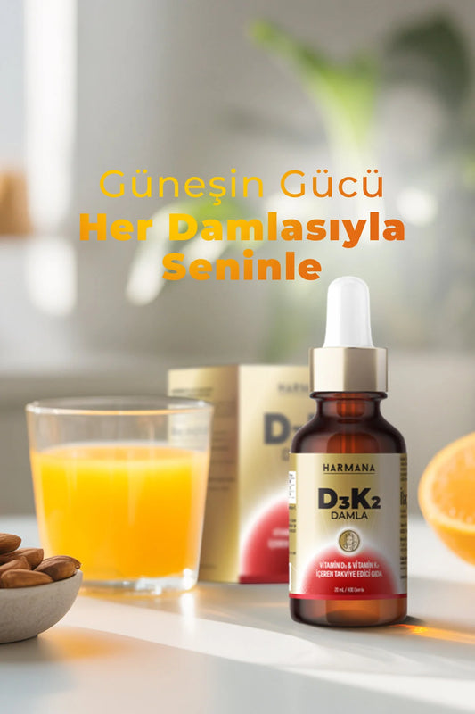 Harmana Vitamine D3 & K2 Druppels 20 ml