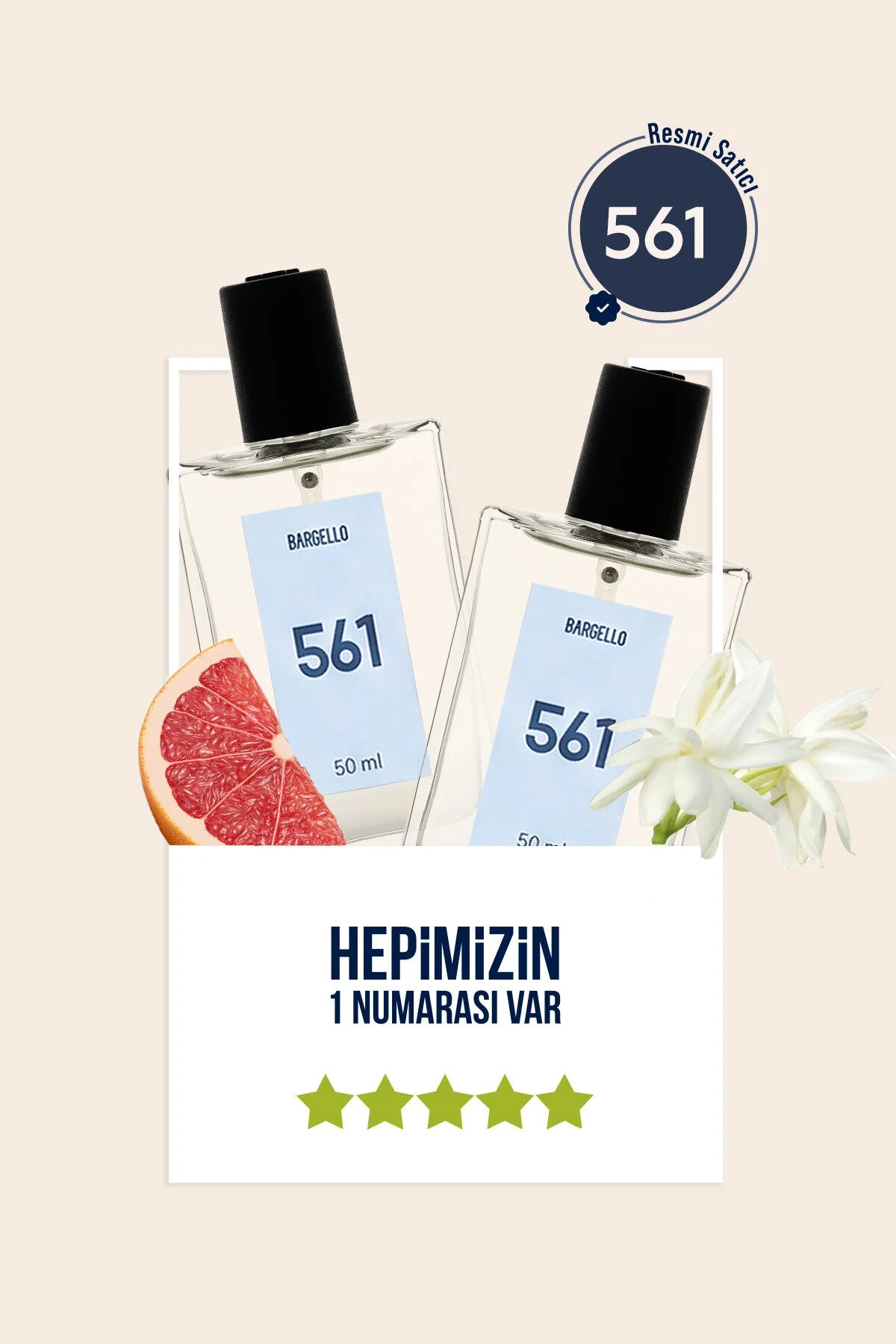 Bargello 561 For Men Eau de Parfum 50 ml – Herenparfum – For Ever Edition