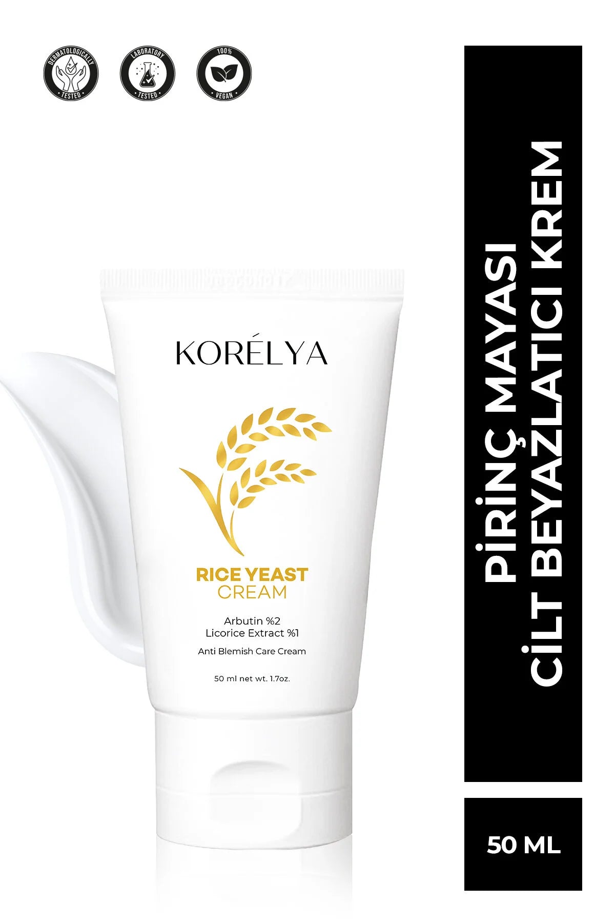 Korelya Rice Yeast Cream – Brightening & Tone Up Face Cream
