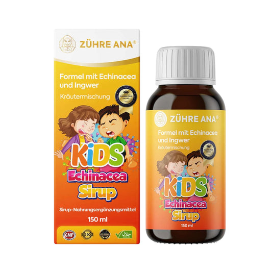 Zühre Ana Kids Echinacea Siroop met Gember 150 ml