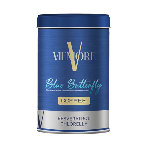 Viemore Blue Butterfly Coffee met Resveratrol & Chlorella - Instant Koffiemix - 100 g