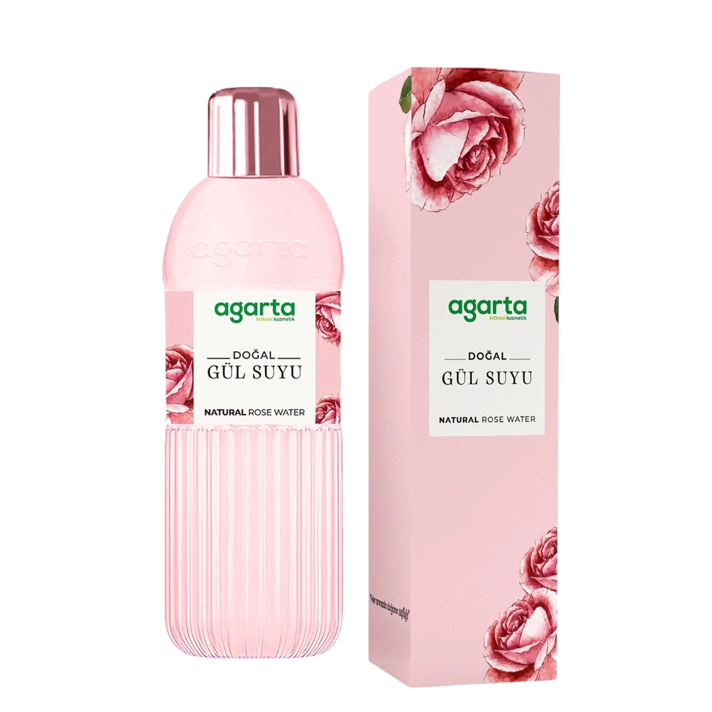 Agarta Natural Rose Water – Hydrating Facial Toner & Skin Care Mist 400ml