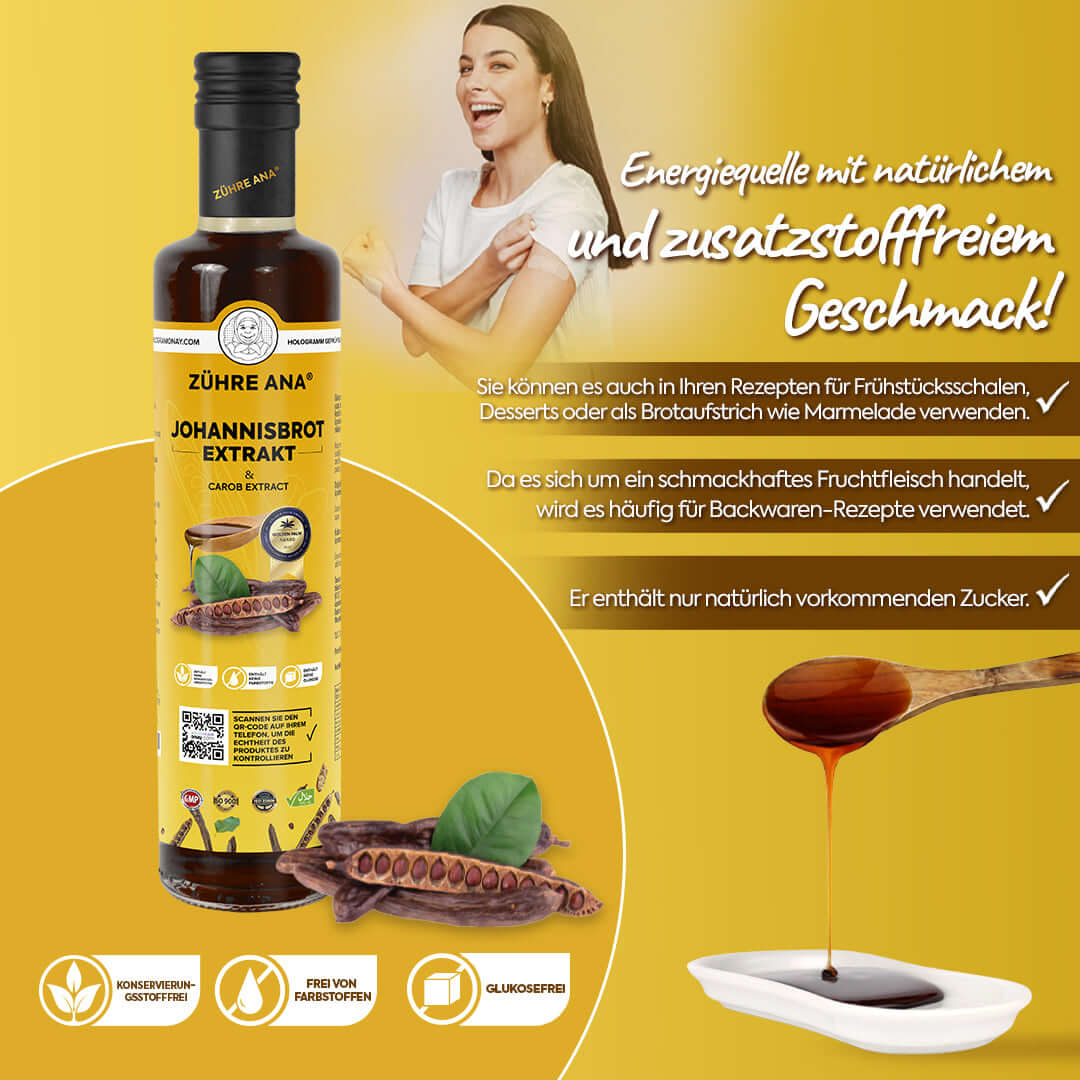 Zühre Ana Keçiboynuzu Özü & Johannisbrot Extrakt 350 g