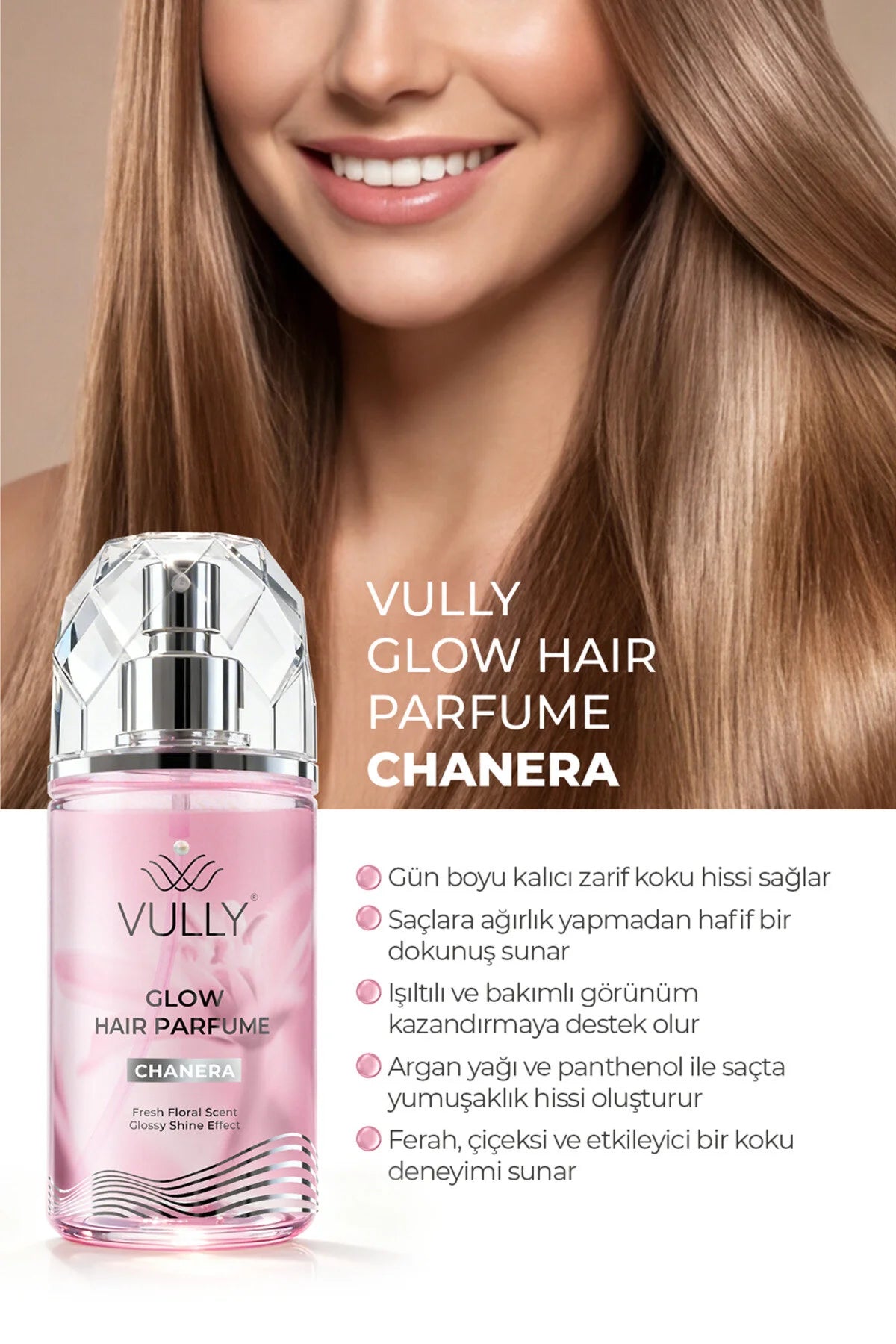 Vully Glow Hair Parfume Chanera 100 ml