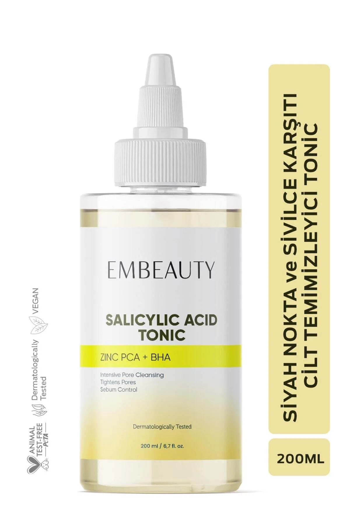 Embeauty Salicylic Acid Tonic 200 ml – BHA Toner met Zinc PCA