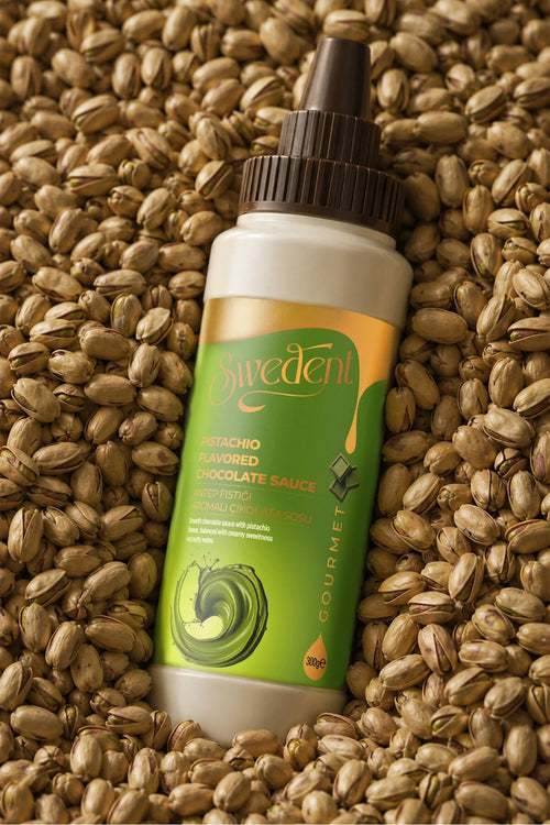 Swedent Pistachio Flavored Chocolate Sauce – Pistache Chocoladesaus – Gourmet – 300 g