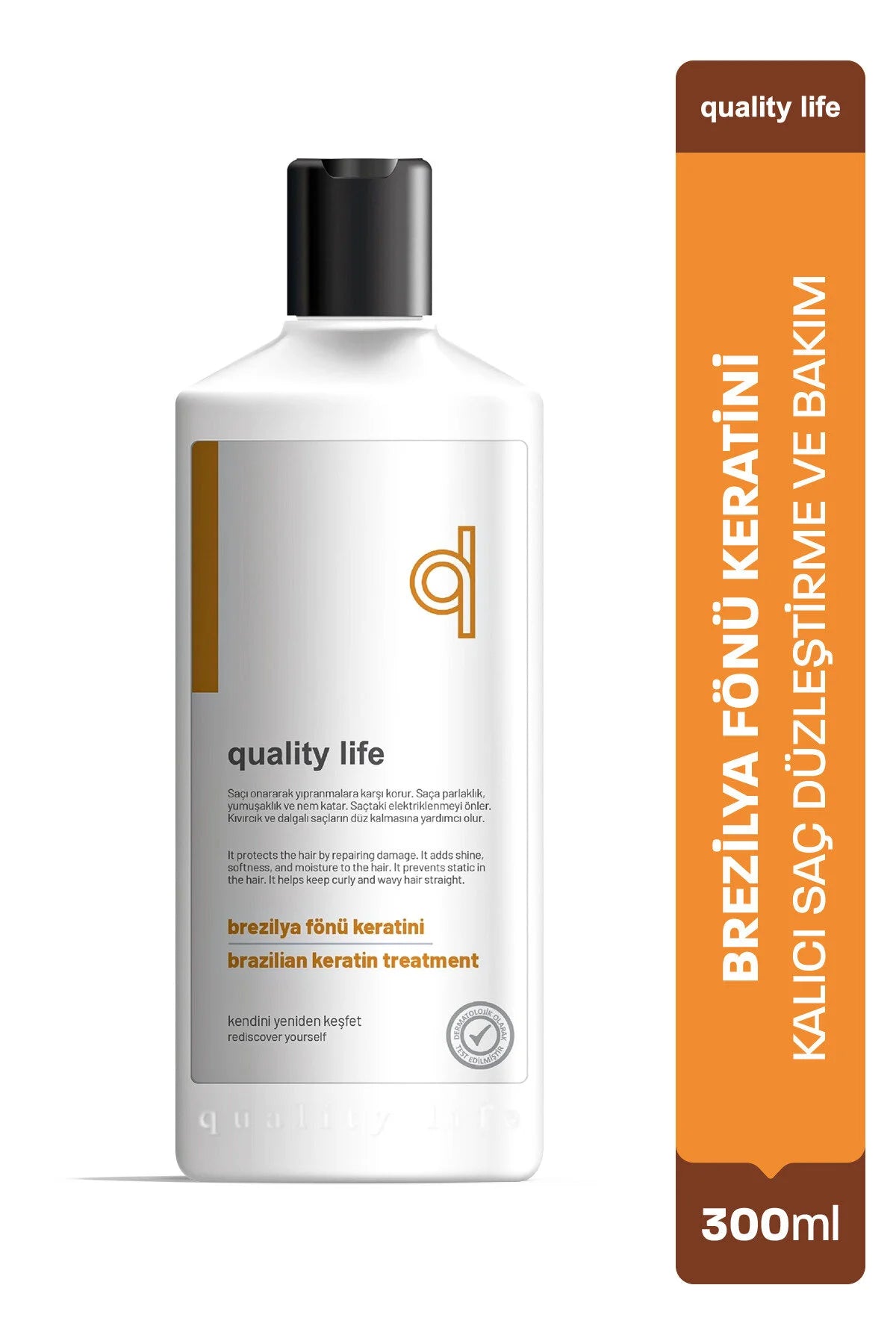 Quality Life Brazilian Keratin Treatment & Shampoo Set – 2x300 ml