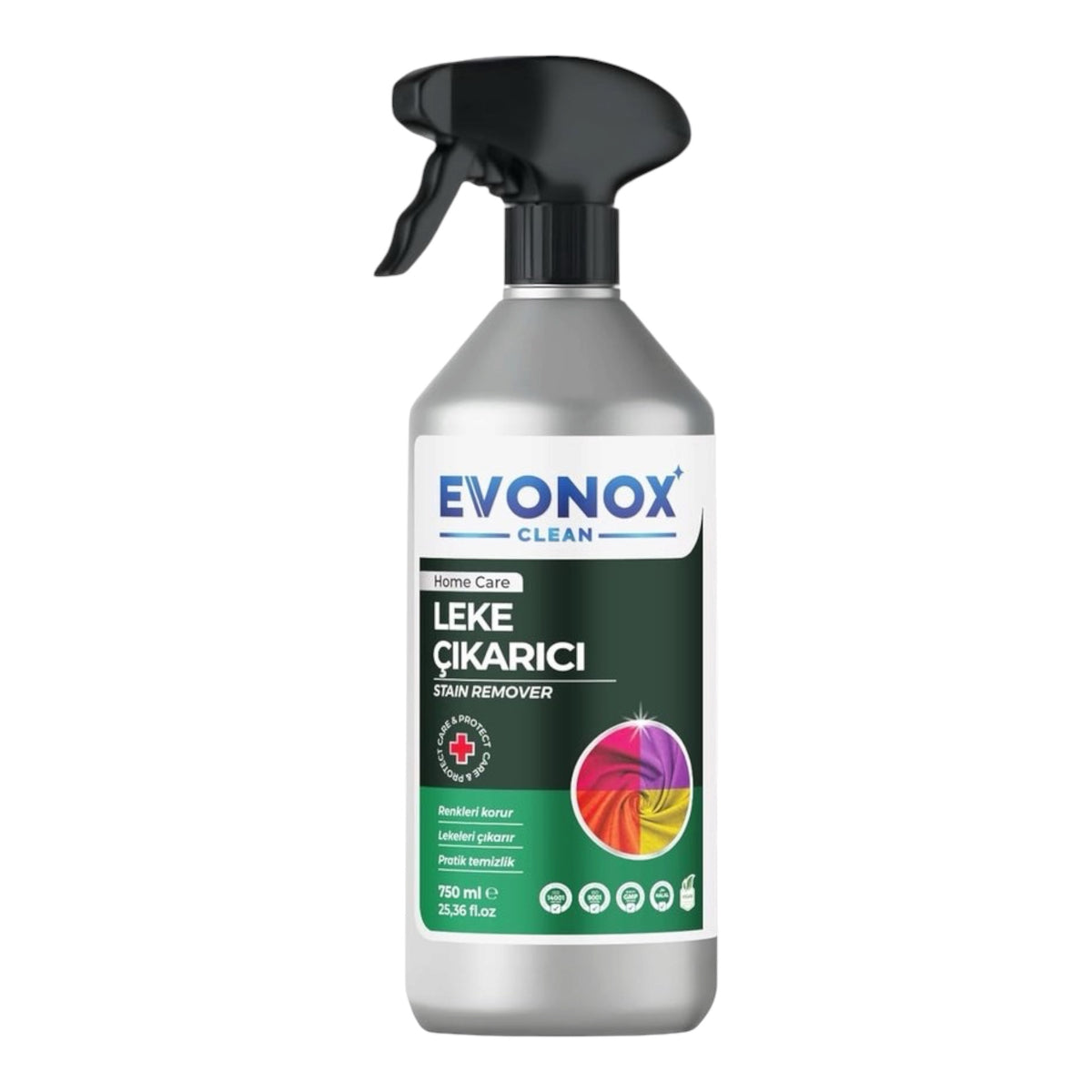 Evonox Clean Vlekkenverwijderaar – Stain Remover voor Textiel en Stoffen – Kleurbeschermend – 750 ml