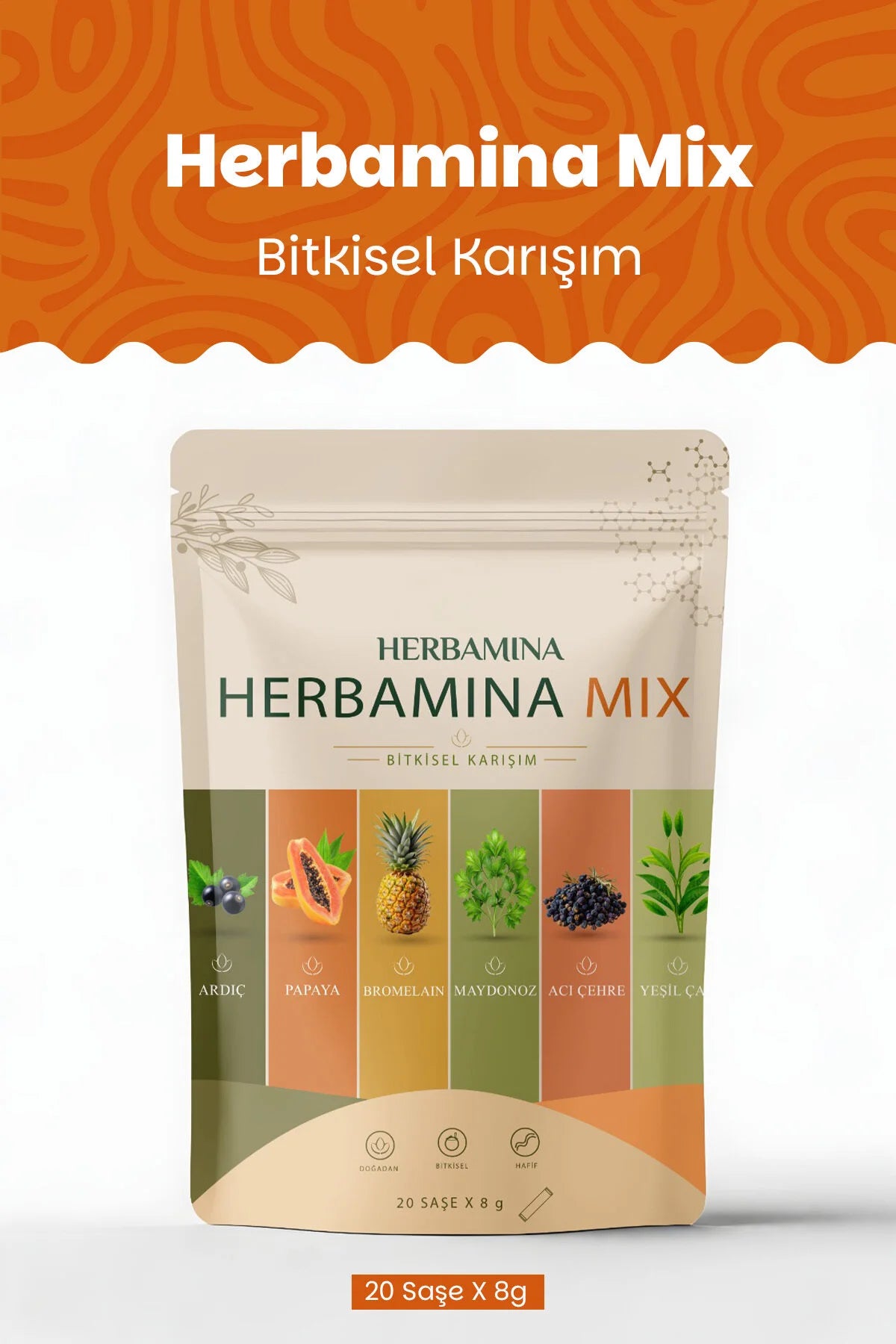 Herbamina Mix Kruidenmix 20 Sachets