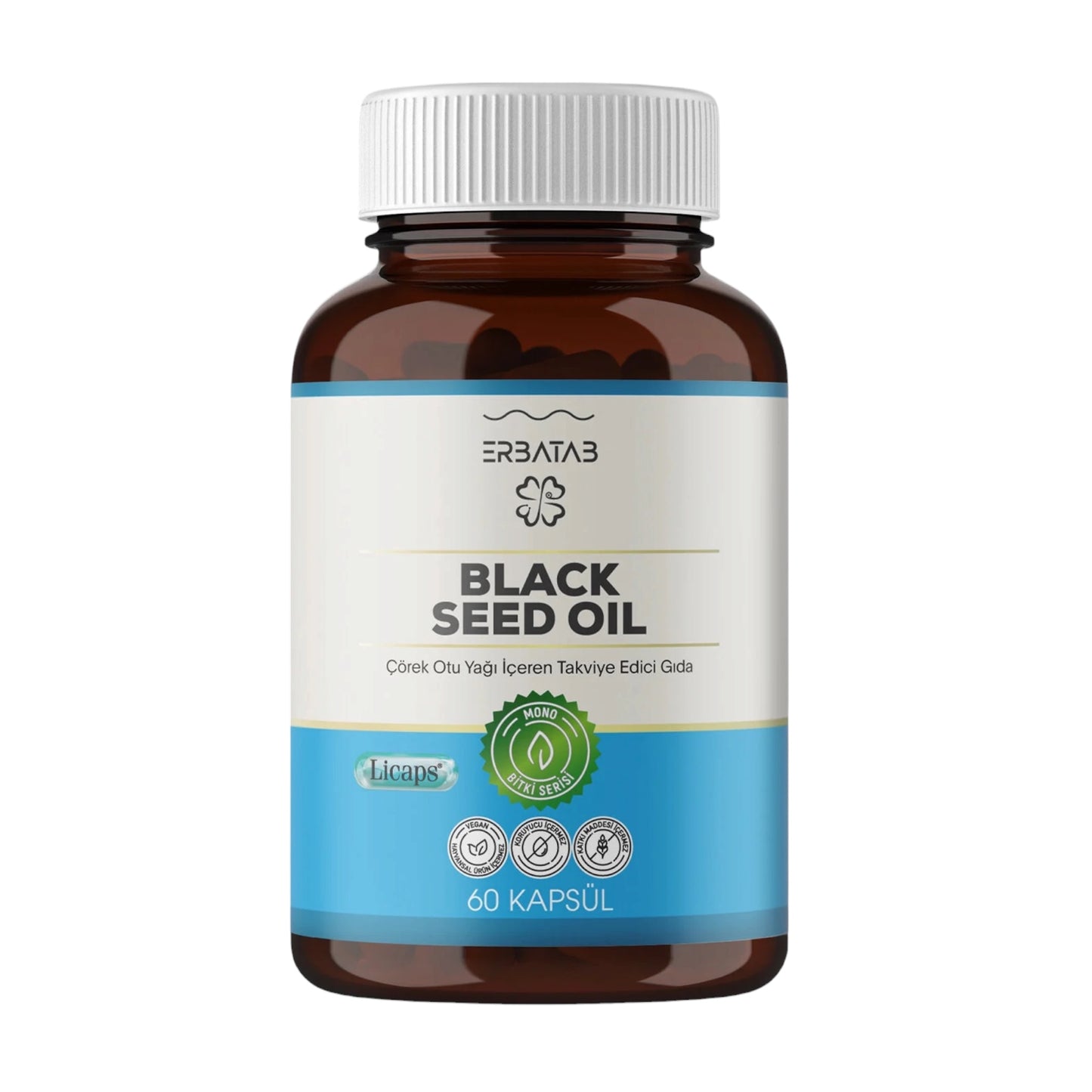 Erbatab Black Seed Oil Capsules 60 Softgels