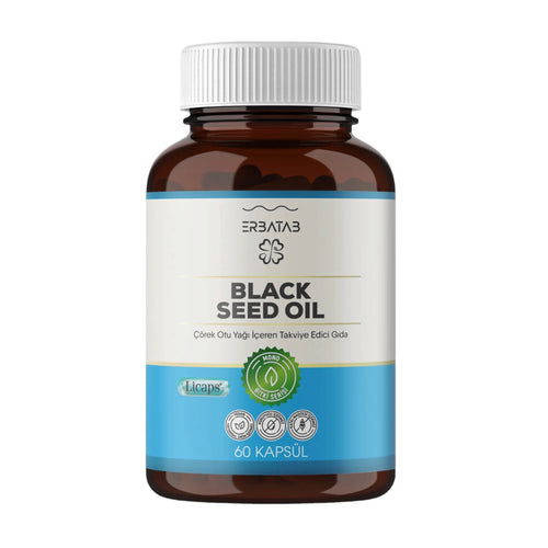 Erbatab Black Seed Oil Capsules 60 Softgels