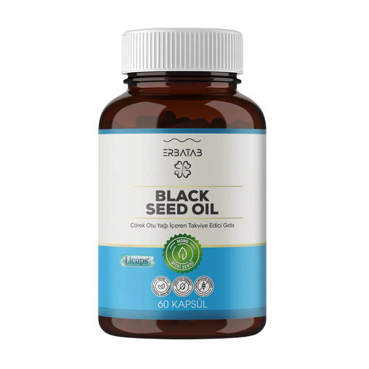 Erbatab Black Seed Oil Capsules 60 Softgels