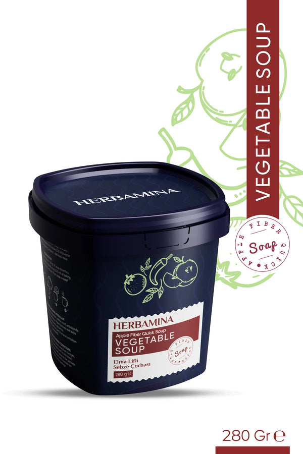 Herbamina Vegetable Soep Appelvezel Groentensoep-280gr