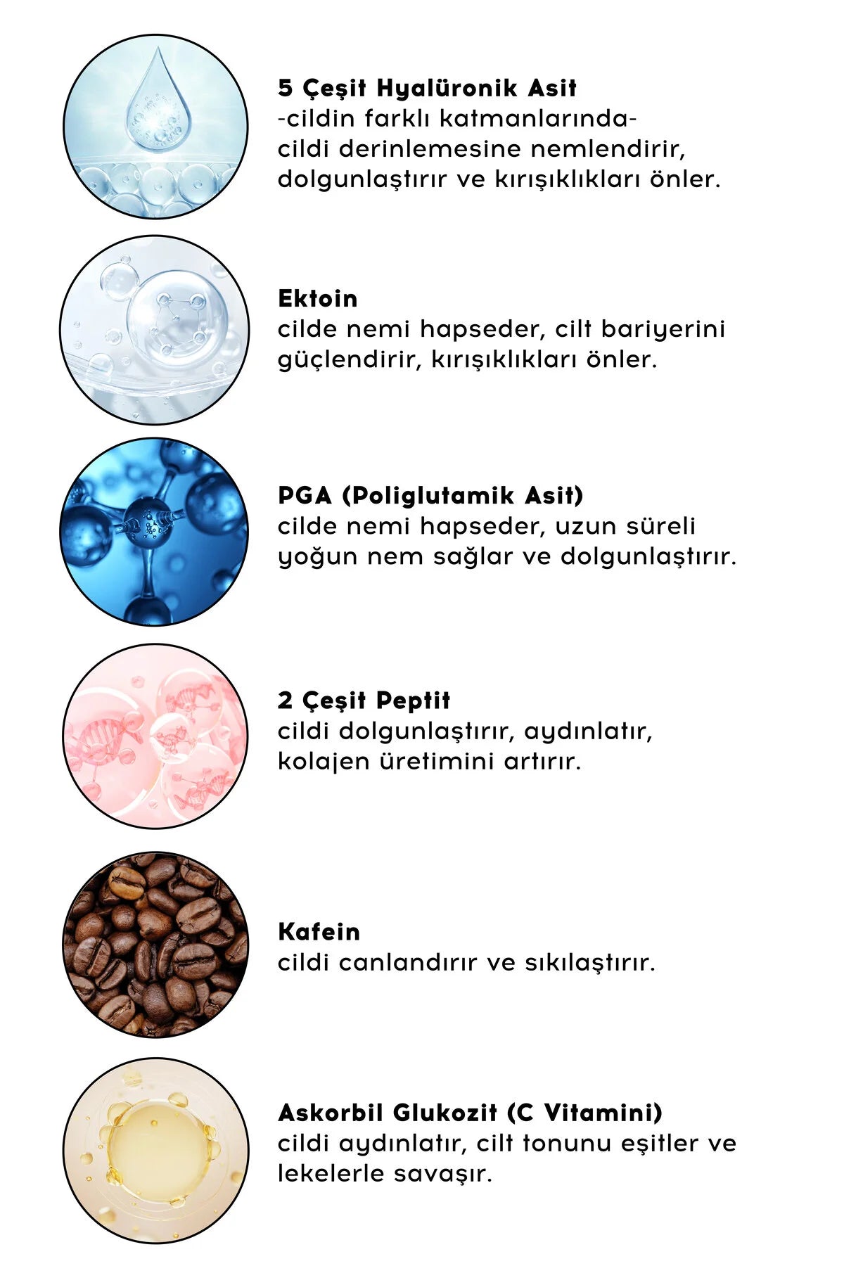 Cream Co. Peptide Glow Eye Cream – Oogcrème met 5 Soorten Hyaluronzuur, Peptiden & Cafeïne – 15 ml