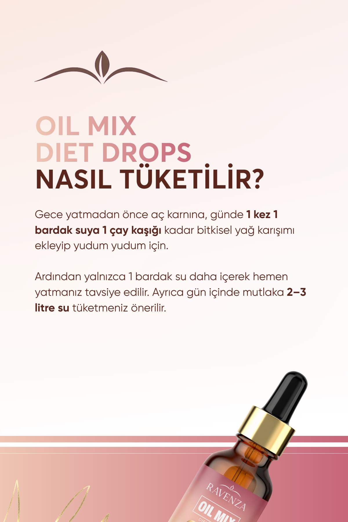 Ravenza Oil Mix  Drops – Oil Blend Drops 50 ml(mixlove)