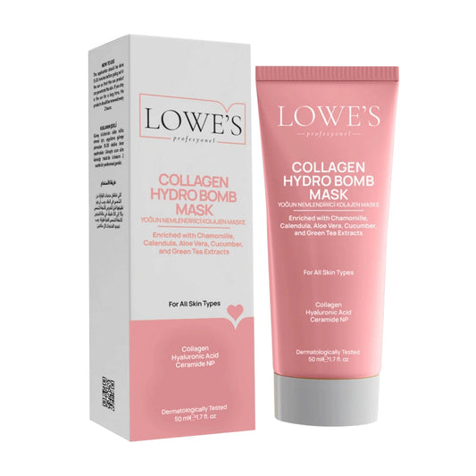 LOWE'S Collagen Hydro Bomb Mask – Deep Hydration & Glow Peel-Off Face Mask
