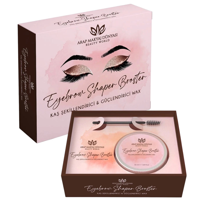 Arap Makyaj Dünyası Eyebrow Shaper Booster Wax 50 ml | Transparante Wenkbrauw Styling Wax | Langdurige Fixatie