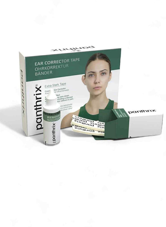 Panthrix Oor Corrector Banden (Ear Corrector Tape) Afstaande Oorband - Extra Sterk - Discrete esthetische oplossing zonder pijn of ongemak - Plakband - voor 16 Jaar en Ouder.