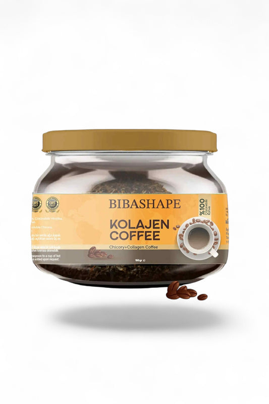 BIBASHAPE Coffee Hindiba (Cichorei) + Collageen Detox Koffie 1 Maand (60 GEBRUIKEN) Netto 150gr