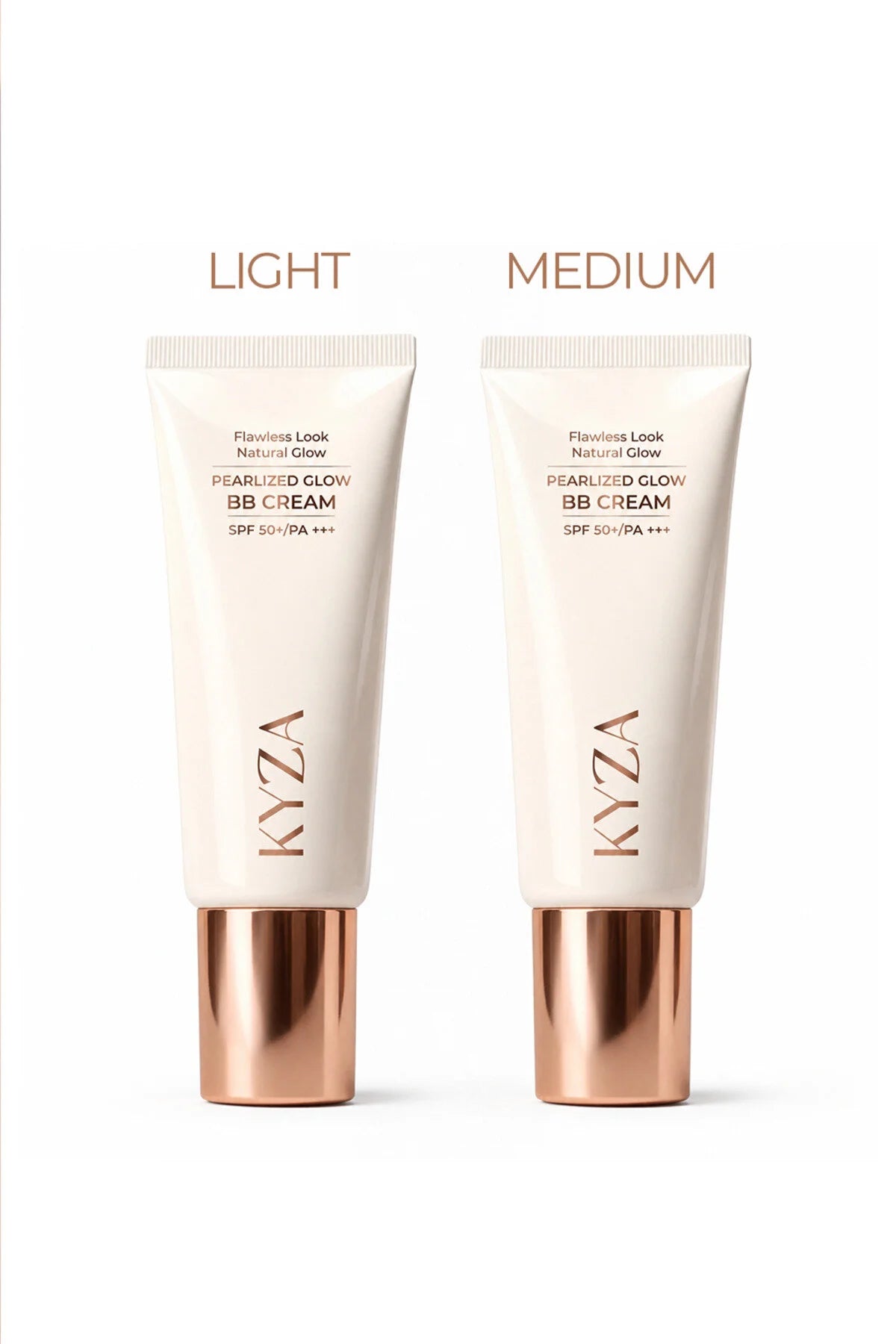 Kyza Pearlized Glow BB Cream Medium SPF 50+ PA+++ 30 ml – Hydraterende Getinte Gezichtscrème