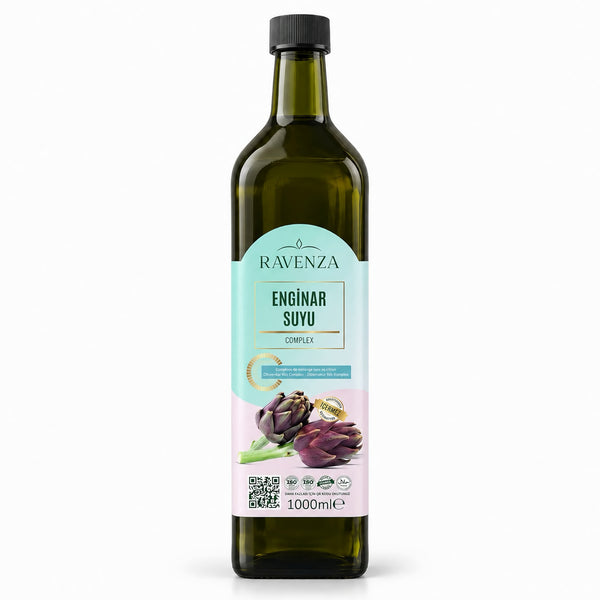 Ravenza Enginar Suyu Complex – Artisjokwater – Geconcentreerde Drank – Zonder Conserveringsmiddelen & Toevoegingen – 1000 ml