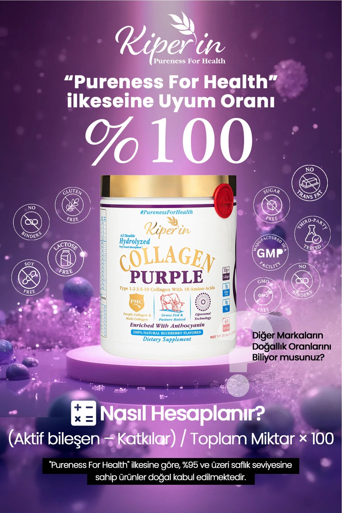 Kiperin Purple Collagen-576gr