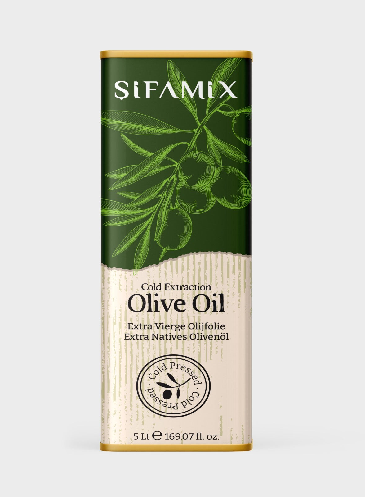 Sifamix Olijfolie extra vierge koudgeperst - 5L blik uit Griekenland