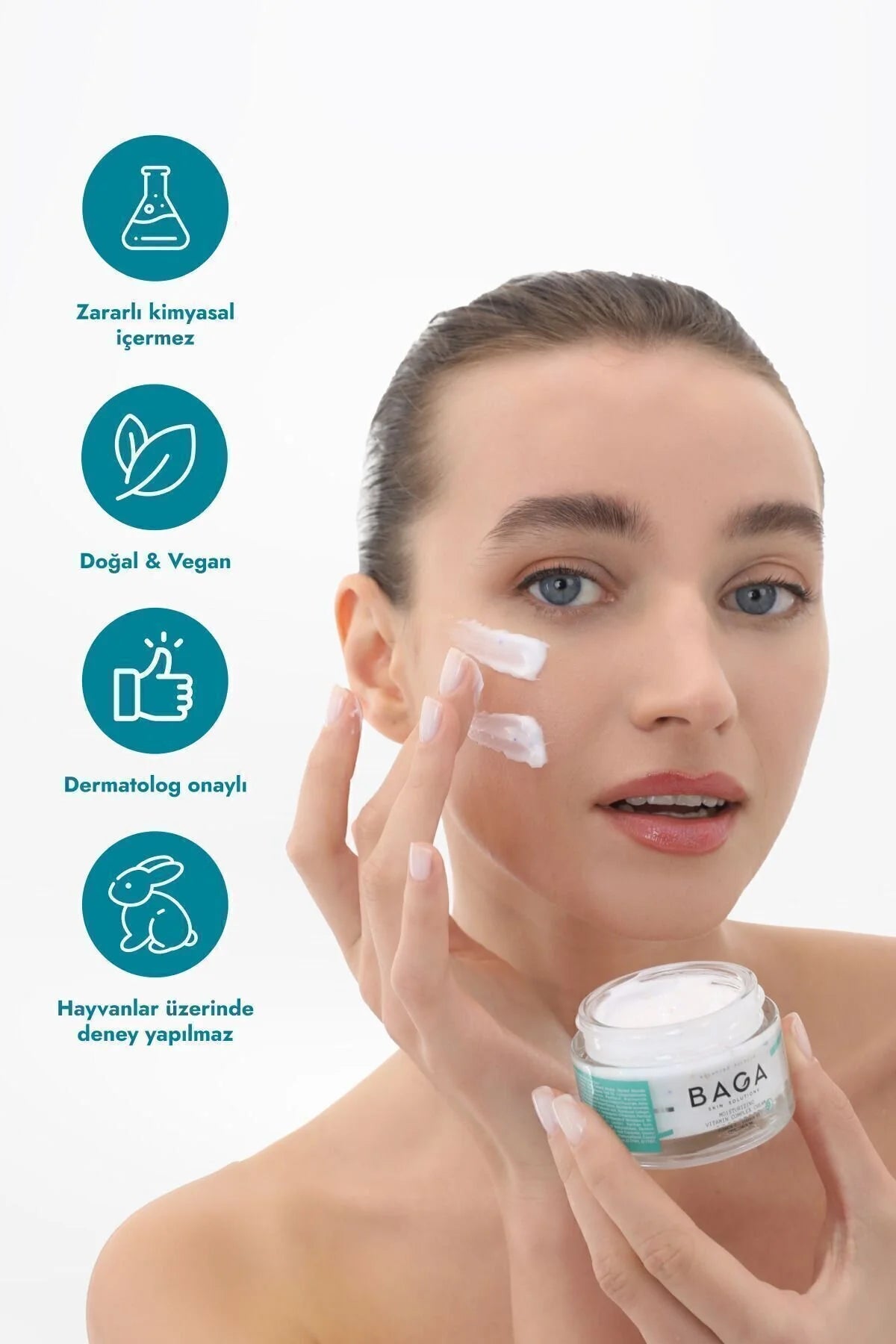 BAGA Moisturizing Vitamin Complex Cream – Hydraterende Vitamine Gezichtscrème 50ml