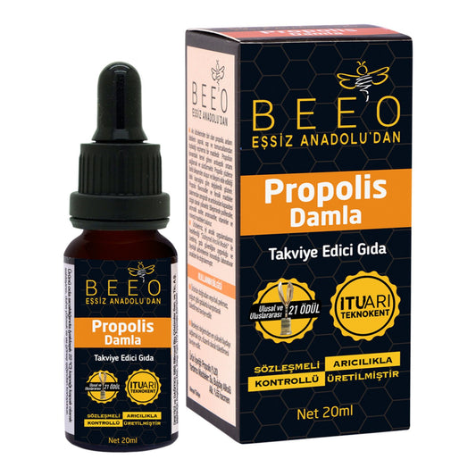 Beeo Pure Propolis Damla Harika Antioksidan Kaynağı - Doğal Bağışıklık Desteği 20 ml