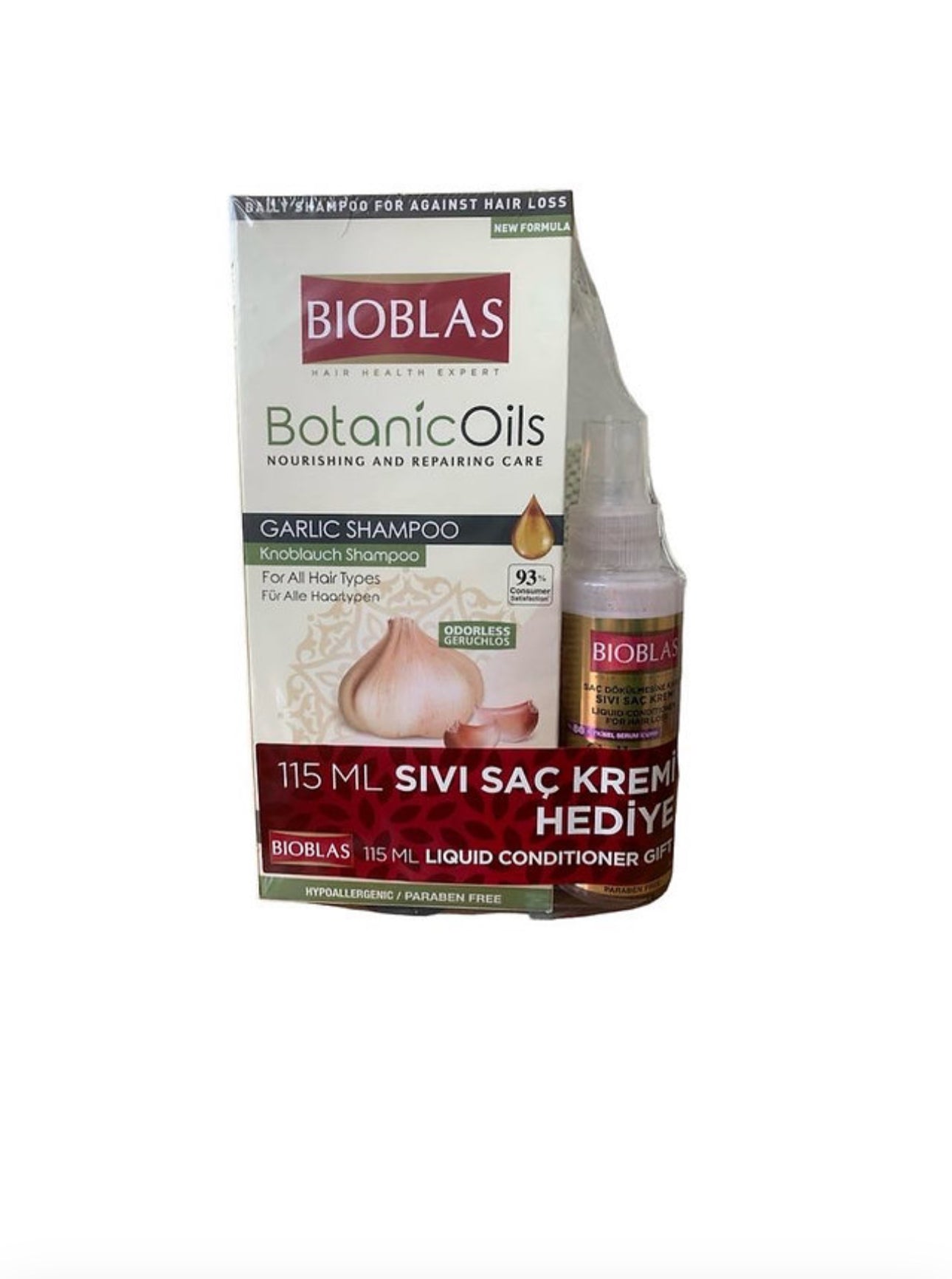 Bioblas garlic shampoo