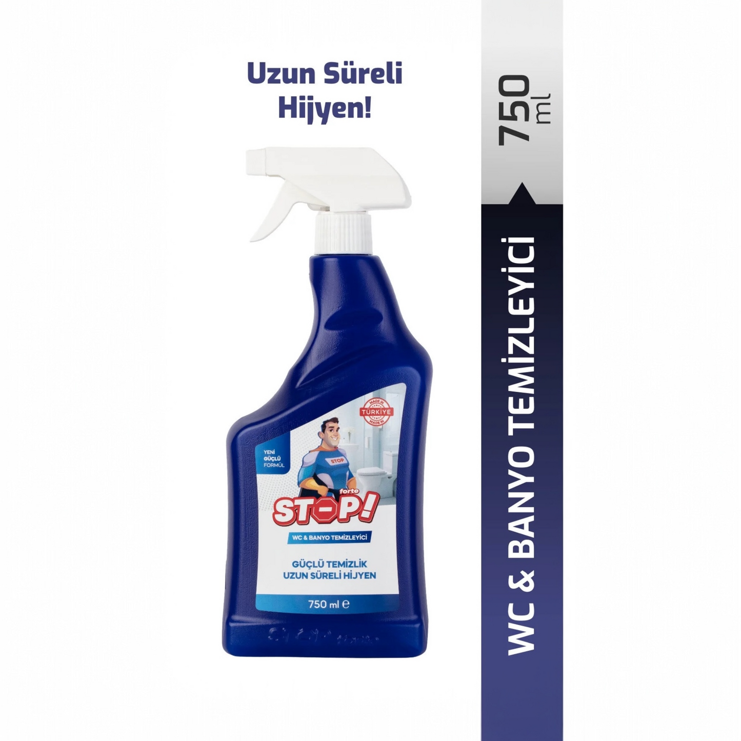 STOP Forte WC & Badkamerreiniger 750 ml
