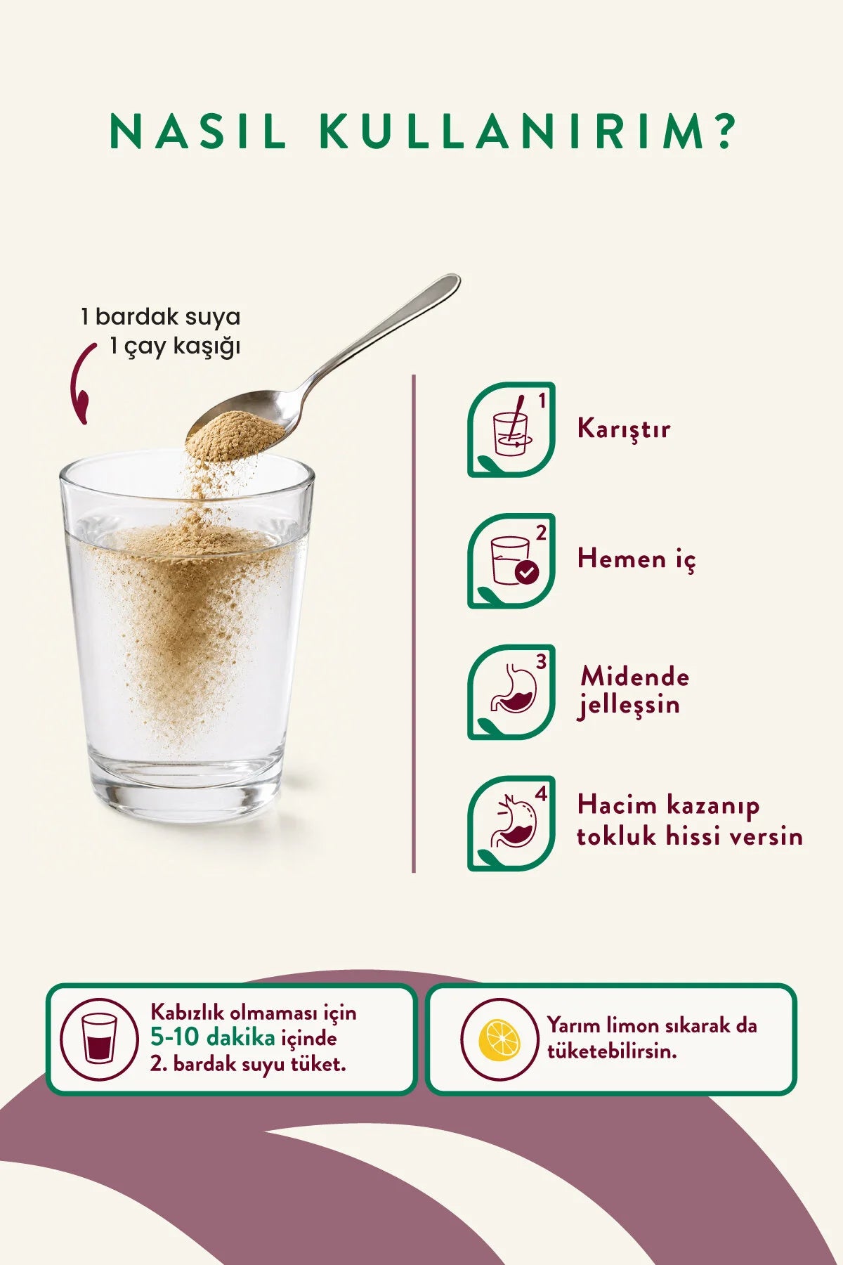 Wefood Psyllium Husk Karnıyarık Otu Tozu 200g - Hoog Vezelgehalte - Glutenvrij & Vegan - Oplosbare Vezels