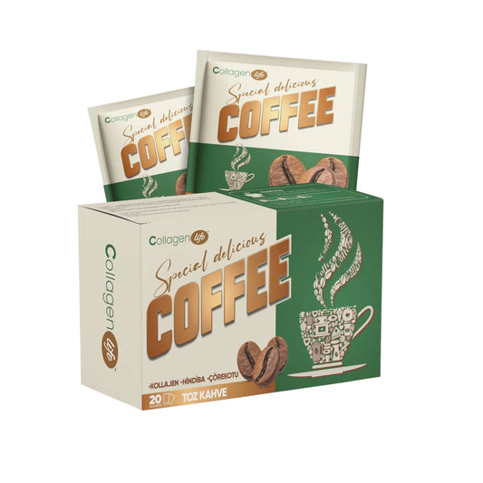 Collagen Life Special Delicious Coffee met Collageen, Cichorei & Zwarte Komijn | 20 Sachets | 100 g