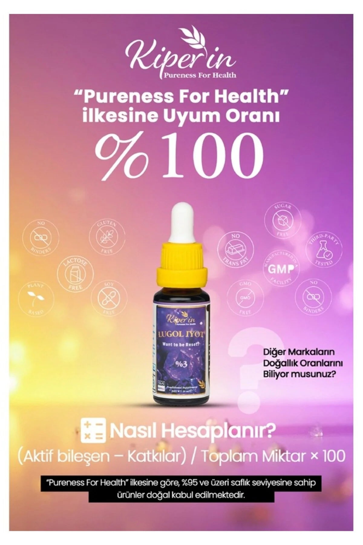 Kiperin Lugol Jodium 3% Druppels - 20 ml