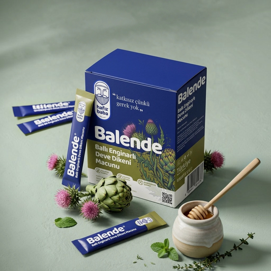 Hafız Baba Balende Ballı Enginarlı Deve Dikeni Macunu 15 Sachets - Honing, Mariadistel & Artisjok - 180 g