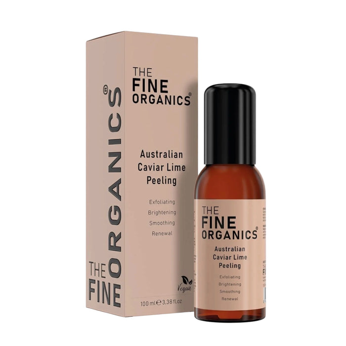 The Fine Organics Australian Caviar Lime Peeling 100ml – Exfoliërende & Verhelderende Peeling