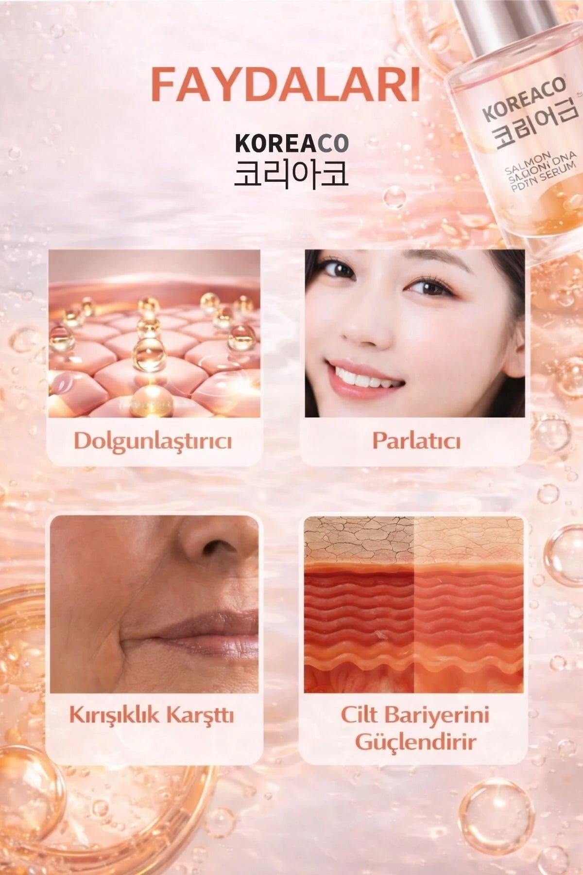 KOREACO PDRN Serum Salmon Egg Extract 30 ml